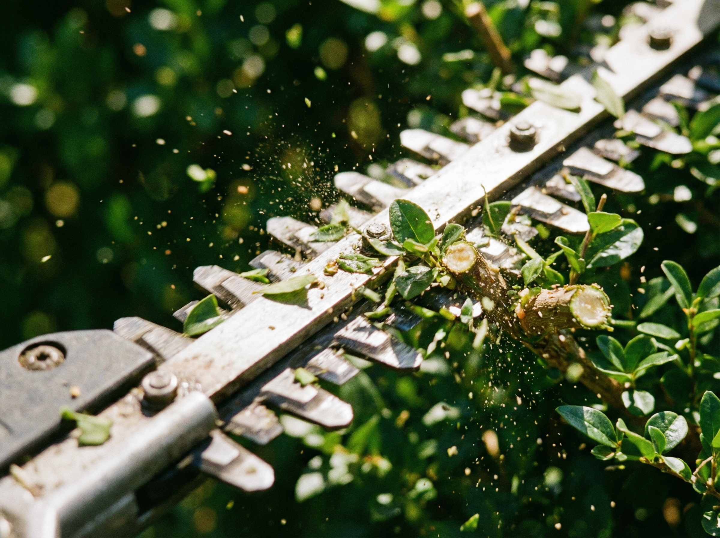 Hedge trimmer in Huntsville, AL King's Cut Landscaping