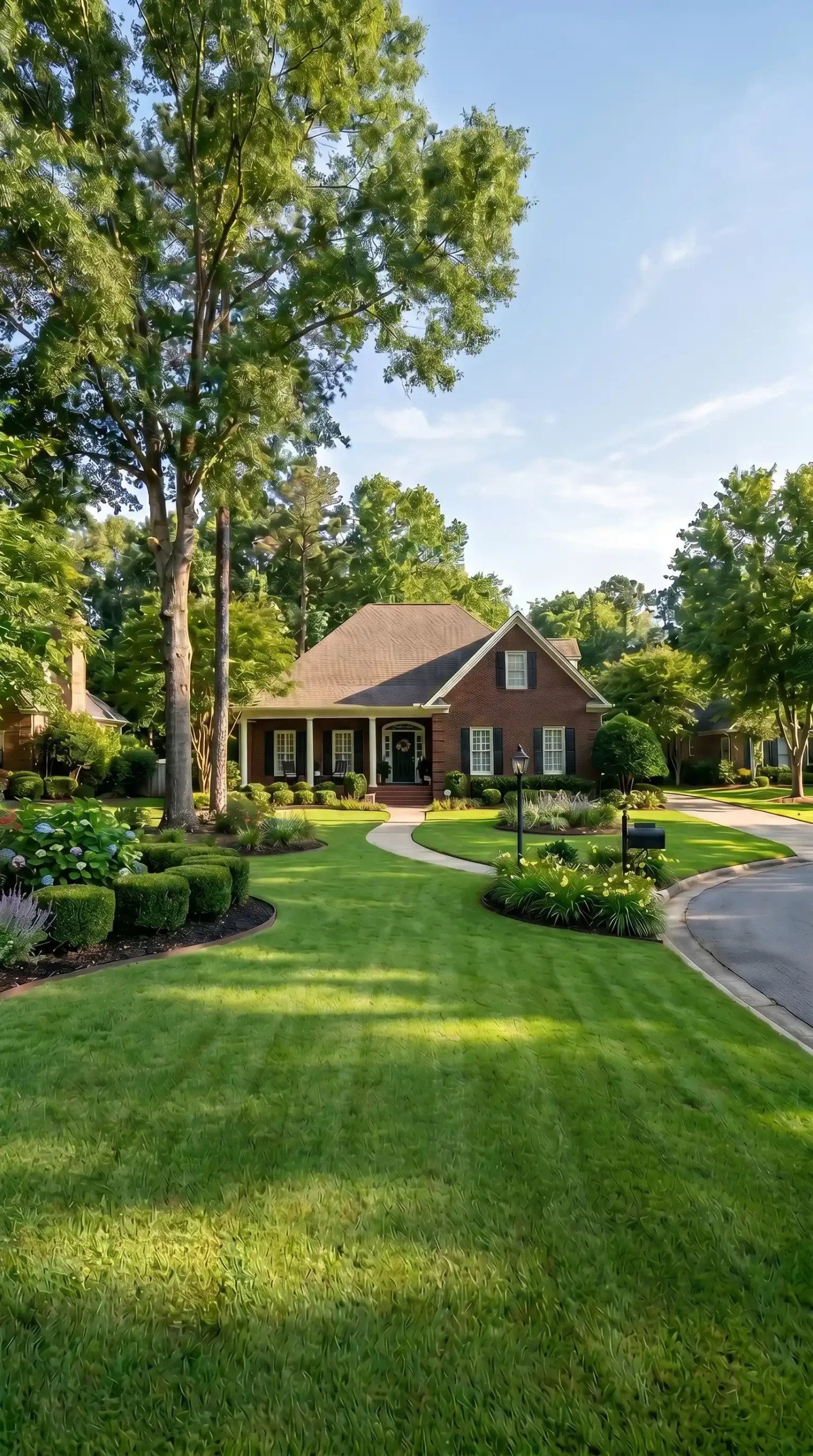 Showcase beautiful lawn care from King's Cut Landscaping in Huntsville, AL